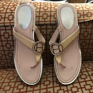 New Pink and Silver sandals by Cole Haan